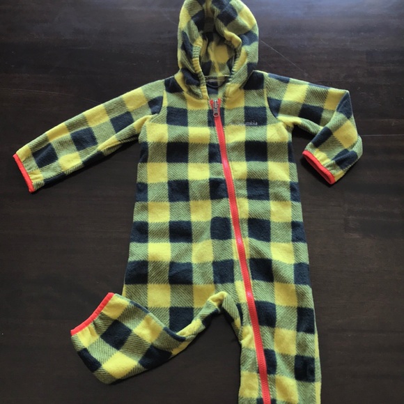 columbia baby fleece suit